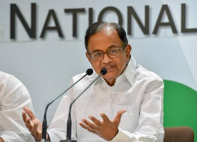 chidambaram slams modi govt for Rafael issue