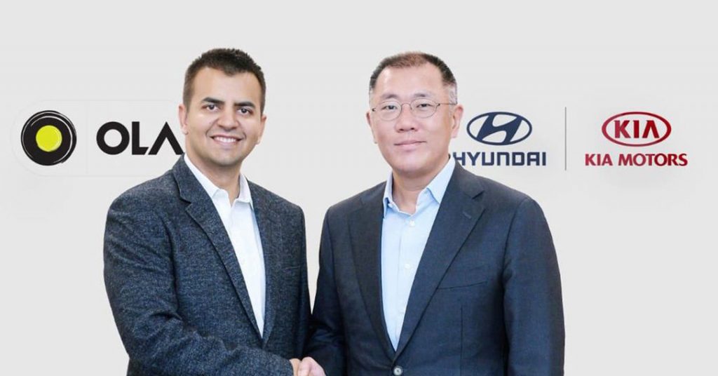Ola raises $300 million from Hyundai and Kia Motors