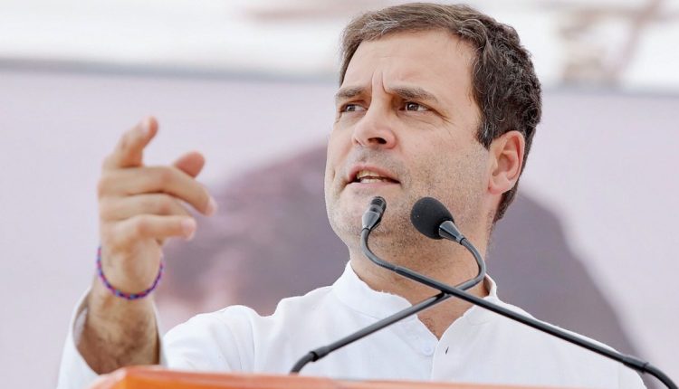 rahul targets both bjd and bjp