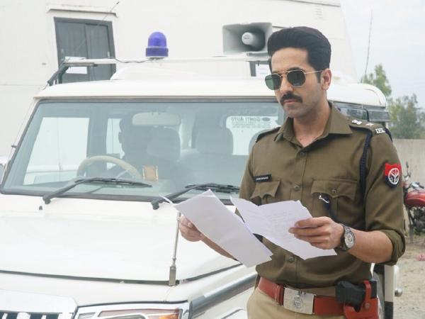 ayushman khurana's first look in the bollywood movie article15