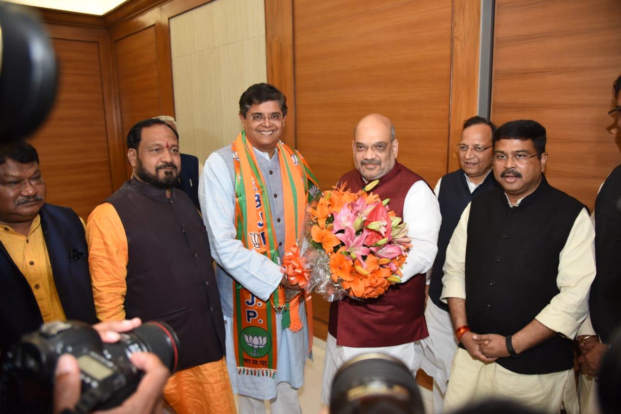 ex BJD mp joined BJP
