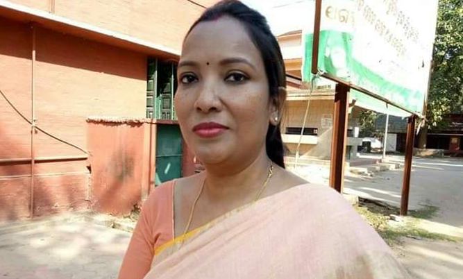 sunita biswal joins bjd