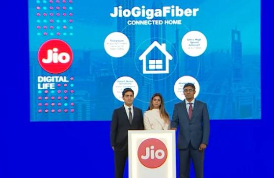 reliance jio will launch gigfiber. what is the gigafiber