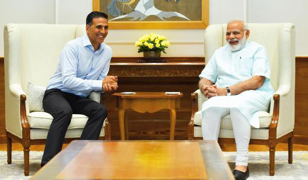 Akshay Kumar have a special meeting with PM Narendra Modi