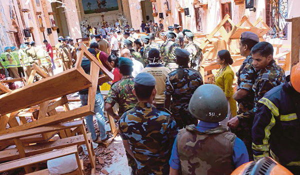 srilanka attack 107 arrested