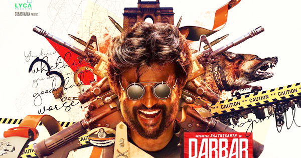 release of darbar 1st poster