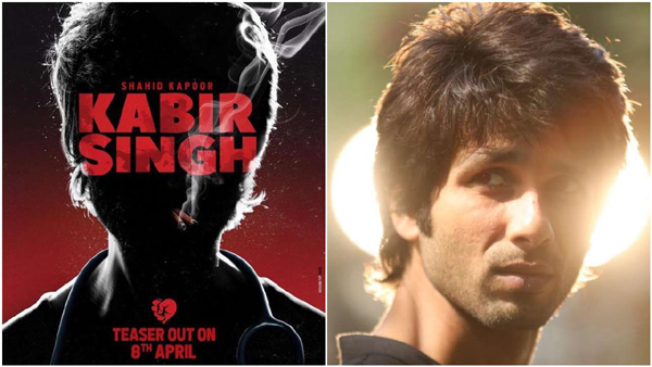 release of kabir singh's 1st poster