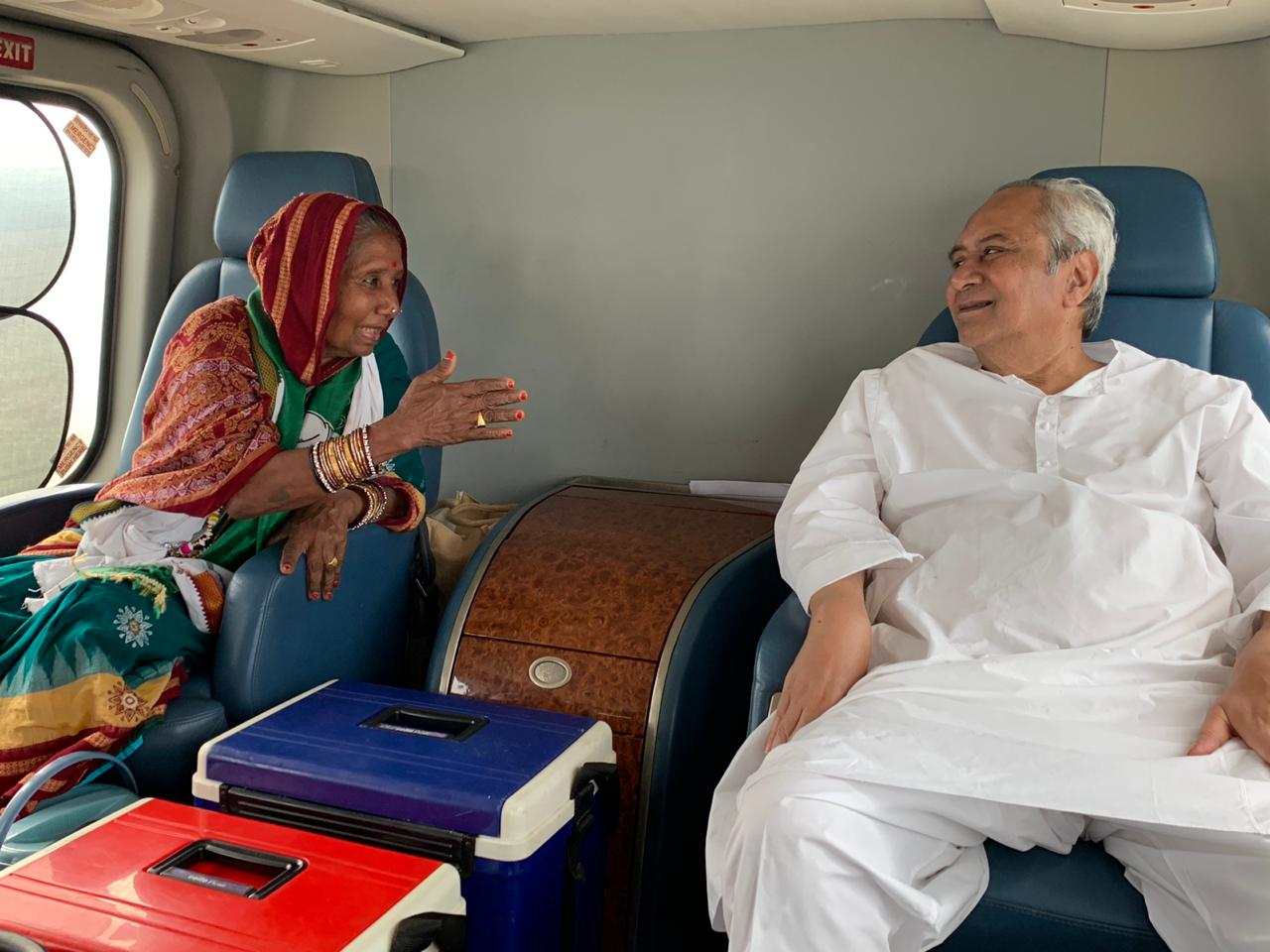 pramila and naveen's together campaigning