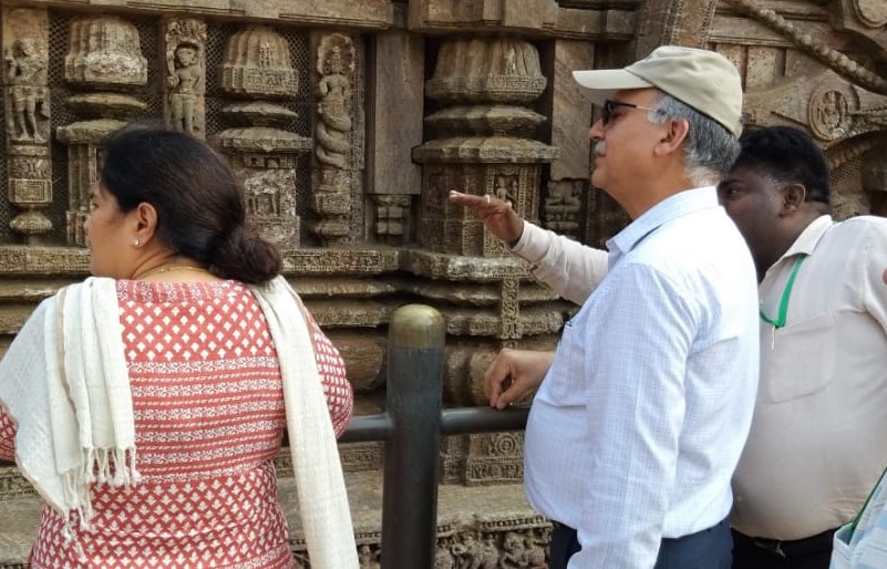 ASI Team visit both Puri and Konark temple after Fani.