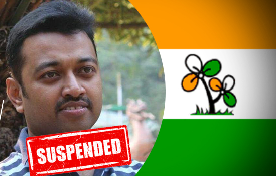 subhranshu ray suspended for six years from tmc