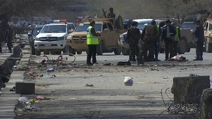 suicidy bomb blast near kabul university