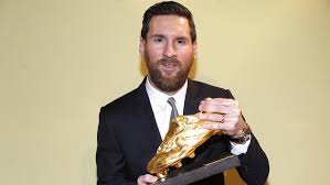 messi got 6th golden shoe