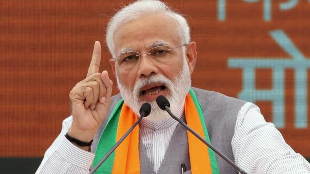 modi slams prangya for godes controversy