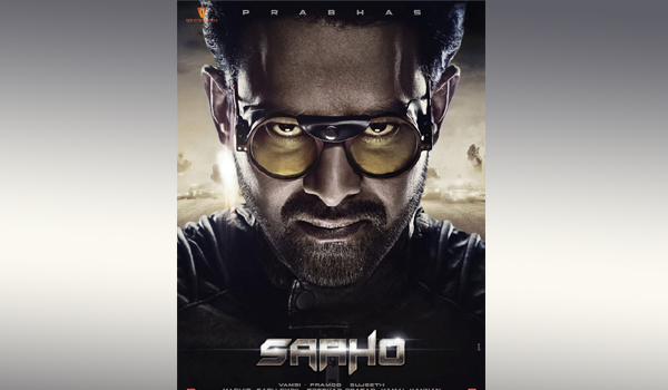 saaho new poster release