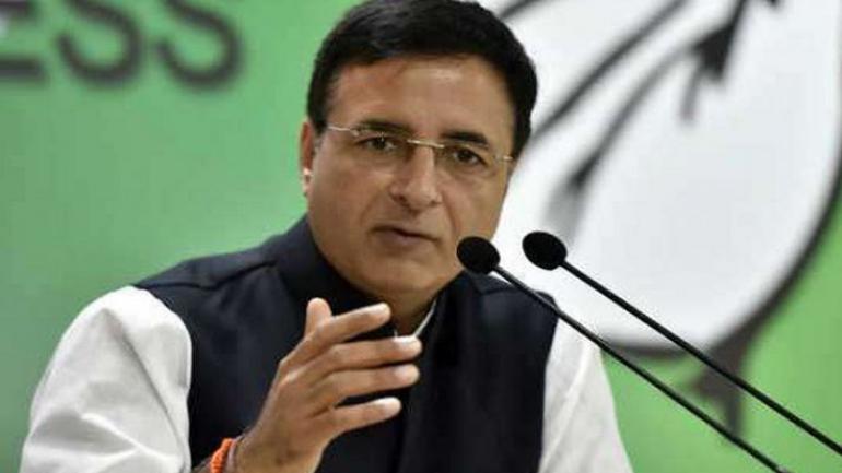 congress target bjp for election commission controversy