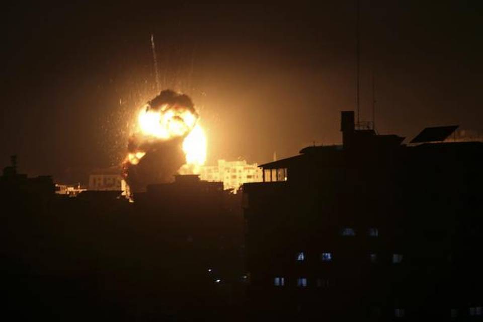Israel strikes Gaza after militants fired rocket overnight