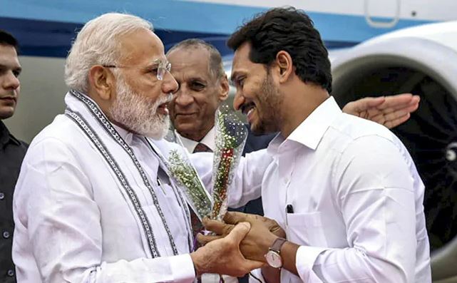 modi met jagan