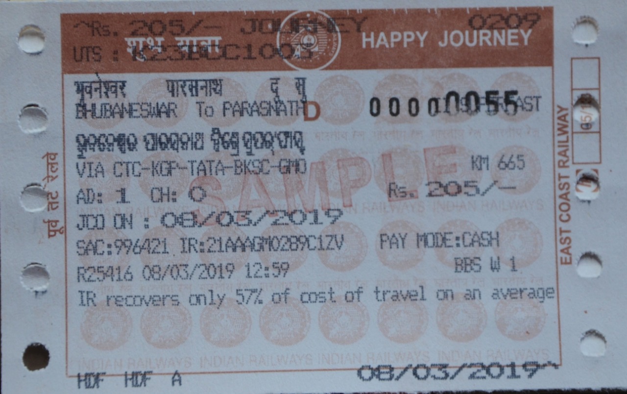 East Cost Railway implementing Odia rail Ticket from Tomorrow