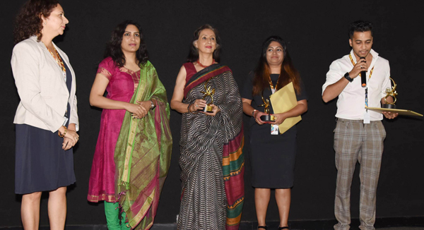 PANAJI, NOV 24 (UNI);- Presentation ceremony of film Photo-Prem at the 50th International Film Festival of India (IFFI-2019), in Panaji, Goa on Sunday.UNI PHOTO-31U