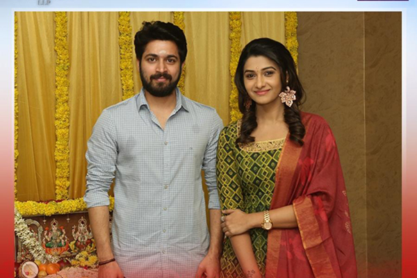 Hyderabad: Harish Kalyan-Priya Bhavanishankar starrer "Pelli Choopulu" Tamil Remake Shooting takes off. (Photo: IANS)