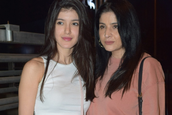 Mumbai: Actor Sanjay Kapoor's daughter Shanaya Kapoor and wife Maheep Sandhu at the screening of the upcoming film "Good Newwz" in Mumbai on Dec 25, 2019. (Photo: IANS)