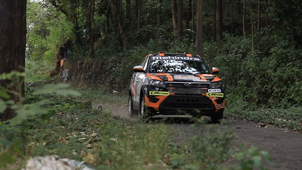 Gaurav Gill sparkles on Day 1 of INRC.