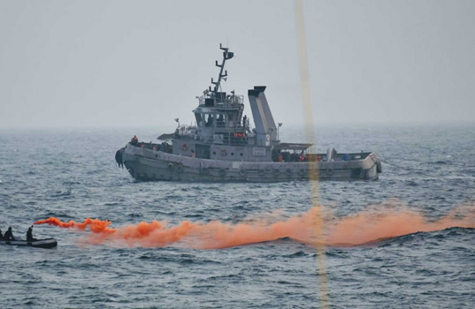 VISHAKAPATNAM, DEC 4 (UNI)Navy day Celebration at Visakhapatnam on Wednesday. UNI PHOTO-112U