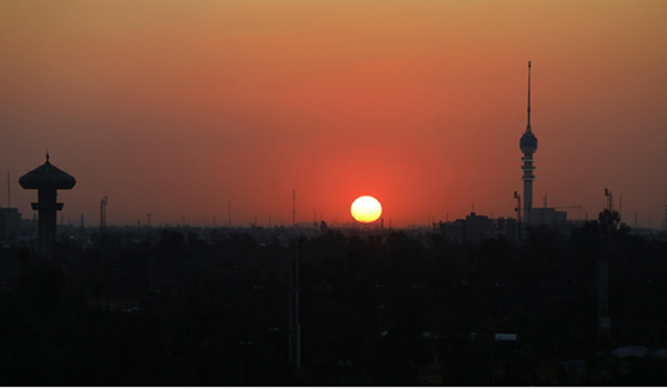 BAGHDAD, Jan. 7, 2020 (Xinhua) -- Photo taken on Jan. 7, 2020 shows the skyline in Baghdad, capital city of Iraq. Baghdad is under the spotlight after Iranian general Qassem Soleimani, former commander of the Quds Force of Iran's Islamic Revolution Guards Corps, was killed in a U.S. airstrike near Baghdad International Airport on Jan. 3. (Xinhua/Zhang Miao/IANS)