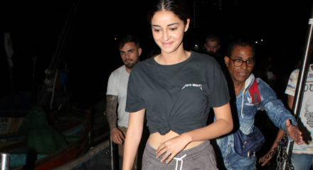 Mumbai: Actress Ananya Panday seen at Versova Jetty, in Mumbai on Jan 27, 2020. (Photo: IANS)