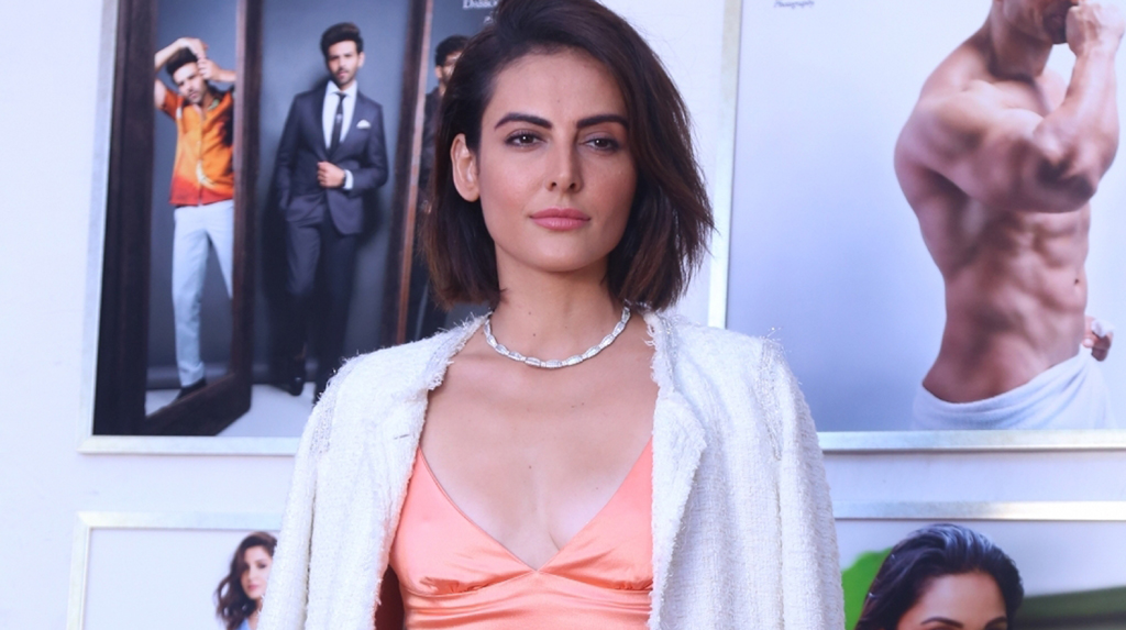 Mumbai: Actress Mandana Karimi at fashion photographer Dabboo Ratnani's calendar launch in Mumbai on Feb 17, 2020. (Photo: IANS)