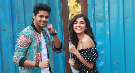 Mumbai: Actors Abhimanyu Dassani and Shirley Setia during the promotions of their upcoming film "Nikamma" on the sets of reality television show Bigg Boss 13, in Mumbai on Feb 7, 2020. (Photo: IANS)