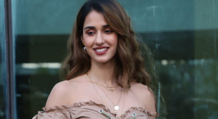 Mumbai: Actress Disha Patani seen at the office of Luv Films, in Mumbai on Feb 4, 2020. (Photo: IANS)