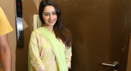 Mumbai: Actress Shraddha Kapoor at the screening of the upcoming Marathi film "Prawaas" in Mumbai on Feb 11, 2020. (Photo: IANS)