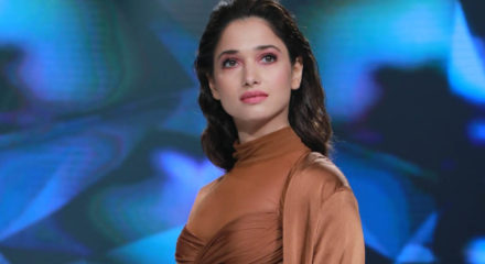 Mumbai: Actress Tamannaah Bhatia walks the ramp on Day 2 of the Bombay Times Fashion Week 2020, in Mumbai on March 14, 2020. (Photo: IANS)