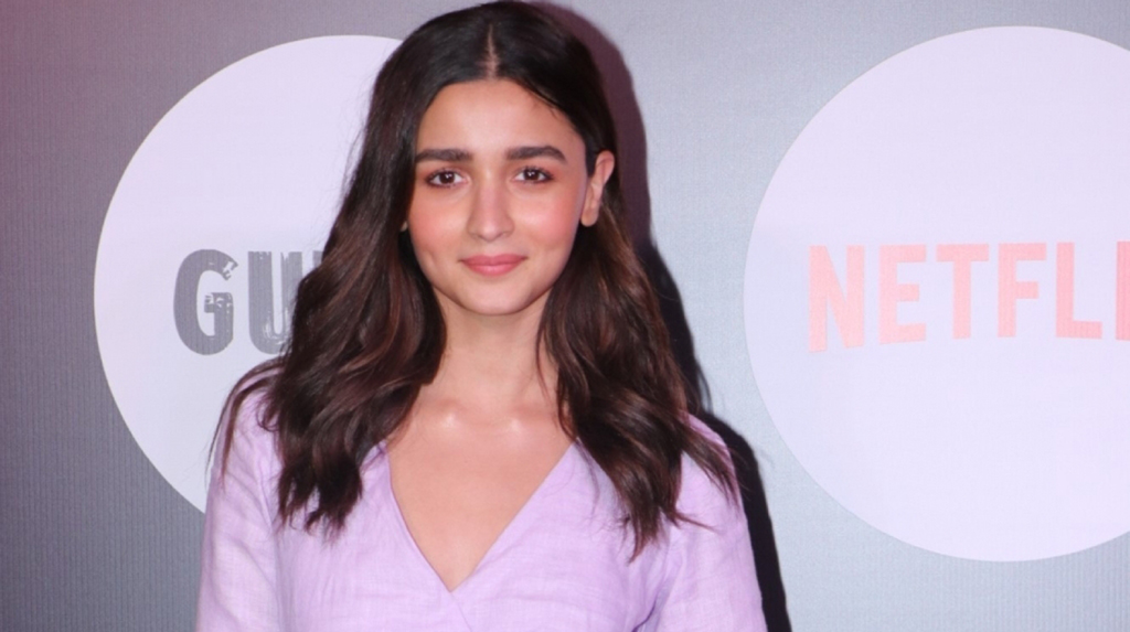 Mumbai: Actress Alia Bhatt at the screening of the upcoming web film "Guilty" in Mumbai on March 4, 2020. (Photo: IANS)