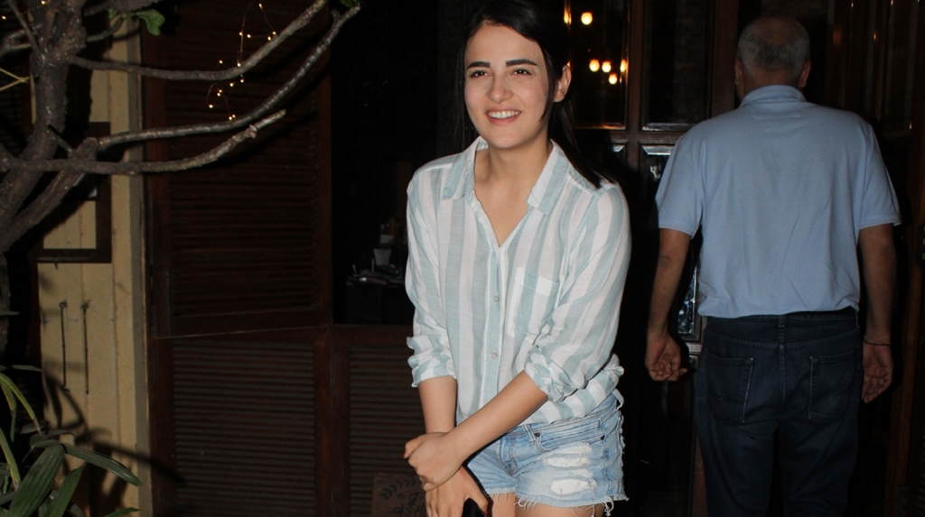 Mumbai: Actress Radhika Madan seen at Bandra, in Mumbai on March 10, 2020. (Photo: IANS)