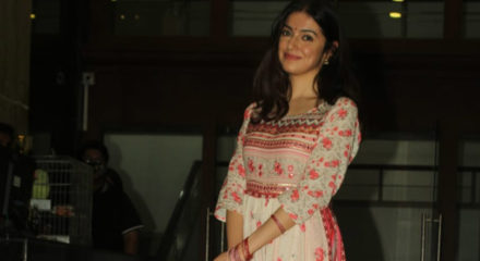 Mumbai: Actress Divya Khosla Kumar seen at Vile Parle in Mumbai on Oct 3, 2020. (Photo: IANS)