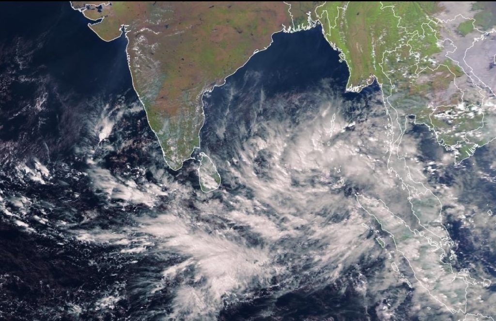 cyclone over BoB