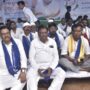 ରାଜ୍ୟରେ ମହିଳାମାନଙ୍କ ବିପର୍ଯ୍ୟସ୍ତ ସୁରକ୍ଷା ବ୍ୟବସ୍ଥାକୁ ନେଇ ପ୍ରଦେଶ କଂଗ୍ରେସର ଶାନ୍ତିପୂର୍ଣ୍ଣ ଅନଶନ