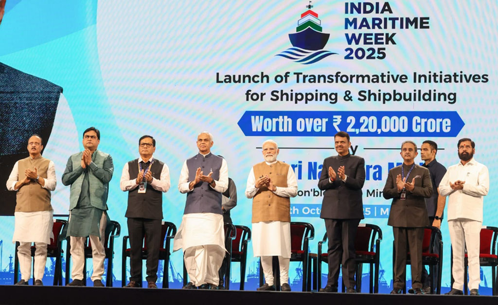 ମେରିଟାଇମ୍ ଲିଡର୍ସ କନକ୍ଲେଭକୁ ସମ୍ବୋଧିତ କଲେ ପ୍ରଧାନମନ୍ତ୍ରୀ ପ୍ରଧାନମନ୍ତ୍ରୀ