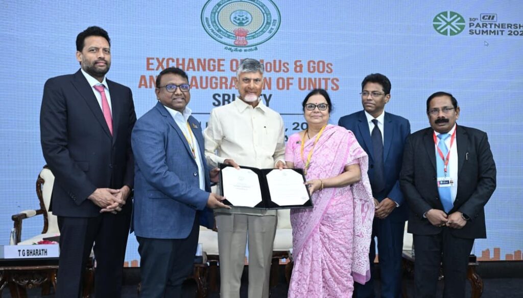 CII Partnership Summit: ଆନ୍ଧ୍ର ପ୍ରଦେଶକୁ ମିଳିଲା 11 ଲକ୍ଷ କୋଟି ଟଙ୍କାର ପୁଂଜି ନିବେଶ CII Partnership Summit