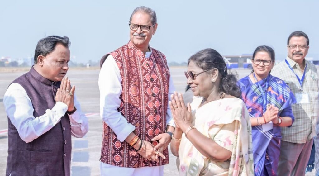 ଓଡିଶା ଛାଡିଲେ ରାଷ୍ଟ୍ରପତି
