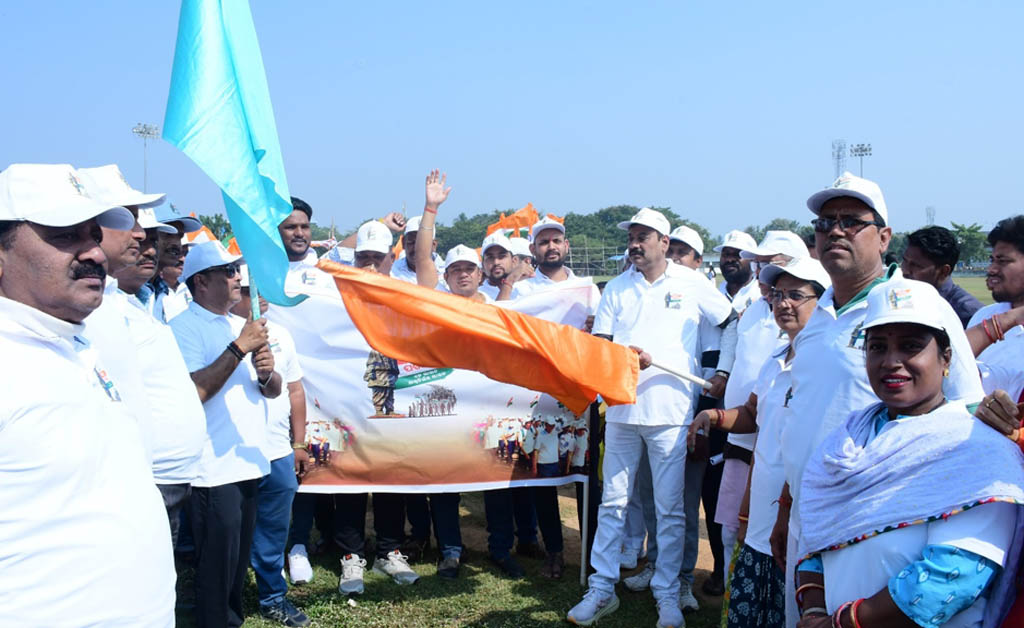 ଖୋର୍ଦ୍ଧା: ସର୍ଦ୍ଧାର @୧୫୦, ଜିଲ୍ଲା ସ୍ତରୀୟ ଏକତା ପଦଯାତ୍ରା ଖୋର୍ଦ୍ଧା