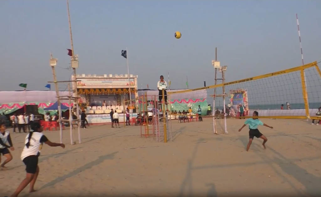 ୬୯ତମ ରାଜ୍ୟସ୍ତରୀୟ ବିଦ୍ୟାଳୟ କ୍ରୀଡା ସମୂହ ବିଚ୍ ଭଲିବଲ ପ୍ରତିଯୋଗିତା: ବାଲେଶ୍ୱର ଜିଲ୍ଲା ବିଜୟୀ 69th State level school sports beach Vollyball Tournament