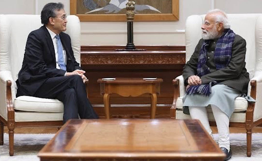 ପ୍ରଧାନମନ୍ତ୍ରୀ ମୋଦୀଙ୍କୁ ଭେଟିଲେ ଇଣ୍ଟେଲ୍ ସିଇଓ ପ୍ରଧାନମନ୍ତ୍ରୀ ମୋଦୀଙ୍କୁ ଭେଟିଲେ ଇଣ୍ଟେଲ୍ ସିଇଓ