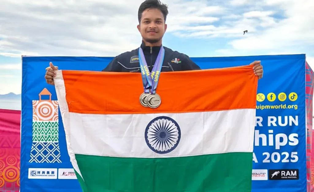 ରାଜ୍ୟ ପାଇଁ ଗୌରବ: ଦ. ଆଫ୍ରିକାରେ ରୌପ୍ୟ ପଦକ ଜିତିଲେ ନାକଟିଦେଉଳର ଅମୀୟ ନାକଟିଦେଉଳର ଅମୀୟ