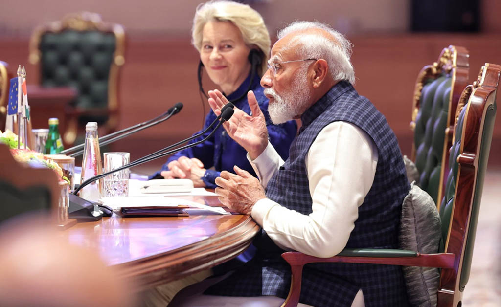 ଭାରତ-ୟୁରୋପୀୟ ସଂଘ ବ୍ୟବସାୟ ଫୋରମକୁ ସମ୍ବୋଧନ କଲେ ପ୍ରଧାନମନ୍ତ୍ରୀ ଭାରତ-ୟୁରୋପୀୟ ସଂଘ ବ୍ୟବସାୟ ଫୋରମକୁ ସମ୍ବୋଧନ କଲେ ପ୍ରଧାନମନ୍ତ୍ରୀ