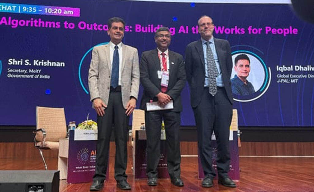 ବାସ୍ତବ ଦୁନିଆର ଆହ୍ୱାନକୁ ସମ୍ମୁଖୀନ ହୋଇପାରିବ ଭାରତର ଏଆଇ ମିଶନ: ଏସ୍ କ୍ରିଷ୍ଣନ୍ ବାସ୍ତବ ଦୁନିଆର ଆହ୍ୱାନକୁ ସମ୍ମୁଖୀନ ହୋଇପାରିବ ଭାରତର ଏଆଇ ମିଶନ: ଏସ୍ କ୍ରିଷ୍ଣନ୍