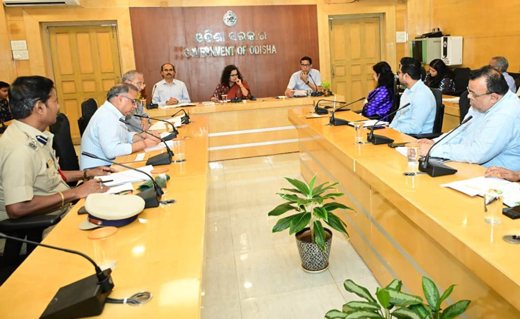 ଅଗ୍ନି ସୁରକ୍ଷା ପ୍ରସ୍ତୁତି ସମୀକ୍ଷା କଲେ ମୁଖ୍ୟ ଶାସନ ସଚିବ Chief Secretary Anu Garg reviews fire safety preparedness