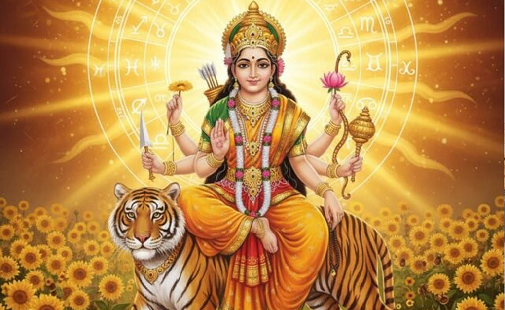 ନବରାତ୍ରର ଚତୁର୍ଥ ଦିବସ: ମାଆଙ୍କ କୁଷ୍ମାଣ୍ଡା ରୂପ ନବରାତ୍ରର ଚତୁର୍ଥ ଦିବସ: ମାଆଙ୍କ କୁଷ୍ମାଣ୍ଡା ରୂପ